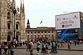 Milano Piazza Duomo Urban Screen