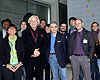 Rutger Hauer, Caterina Buldo, PierPaolo De Fina, Fabrizio Trisoglio and I've Seen Films volunteers - October 18th, 2012 Centro Sperimentale di Cinematografia sede Lombardia